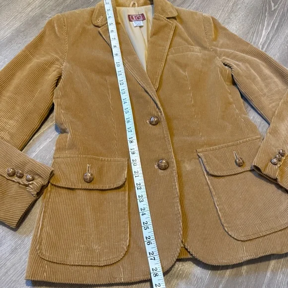 Vintage Japanese Velvet Blazer-size 8 - Picture 7 of 10